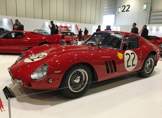 Highlights from London Classic Car Show February 2017 ferrari 250 GTO